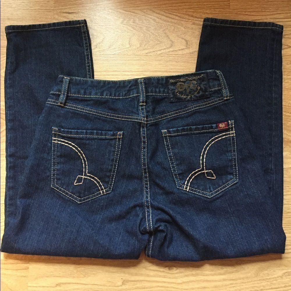 Boot heel by Sheryl crow cropped pants.  Sz 27/4.